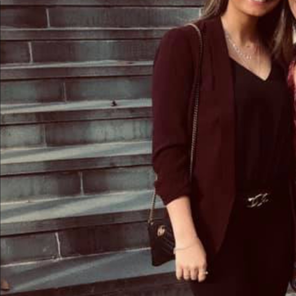 Maroon Express Blazer